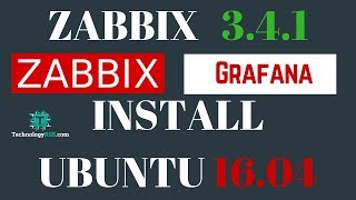 Install Zabbix Grafana Same Server On Ubuntu 1604 [upl. by Julita]