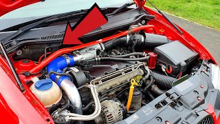 SEAT IBIZA 19 TDI  N75 BOOST VALVE MOD INSTALL amp TEST DRIVE [upl. by Nomrac]