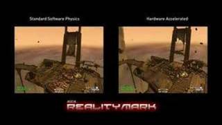 Ageia PhysX RealityMark SidebySide [upl. by Sibley787]