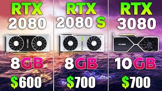 RTX 3080 vs RTX 2080 SUPER vs RTX 2080 Test in 10 Games l 1440p l [upl. by Imiaj]