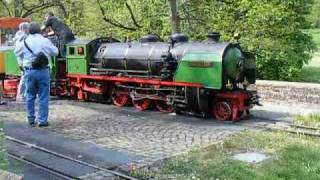 Kleinbahn im Park des Killesberg in Stuttgart [upl. by Wattenberg]