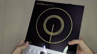 Philips HD492801 2100Watt Induction Cooktop with Crystal Glass  Unboxing [upl. by Nwadal147]