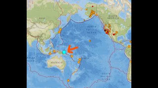 Super Deep 60 Earthquake Papua New Guinea region Wednesday 10302024 [upl. by Hoover820]