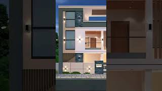 Modern house design 😍🏠 architecture homedesign interiordesign housedesign shorts home [upl. by Sullecram247]