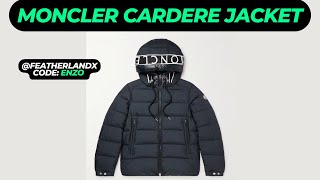 MONCLER CARDERE JACKET UNBOXING AND REVIEW FEATHERLAND [upl. by Airdni]