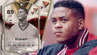 89 ULTIMATE DYNASTIES ICON KLUIVERT Player Review fc 24 [upl. by Fregger15]