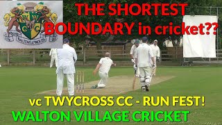 STUMPING CONTROVERSY MUKKARIM smashes it like Ben STOKES vs TWYCROSS CC  WALTON VILLAGE CRICKET [upl. by Ahsenad]