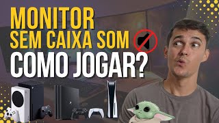 MEU MONITOR NÃO TEM CAIXA DE SOM [upl. by Esinaej]