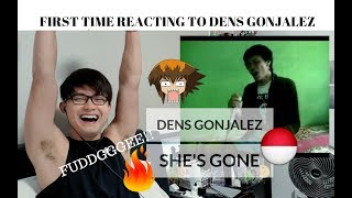 REACTION FUDGE FIRST TIME reacting to DENS GONJALEZ  SHES GONE Steelheart  JANGReacts [upl. by Einapets]