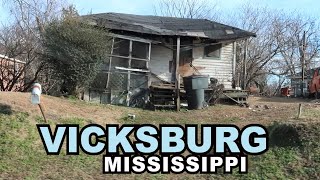 VICKSBURG Poor City In The Poorest State Mississippi Has Amazing Rich History [upl. by Ailil42]