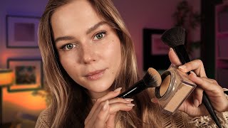 ASMR Doing Your Makeup  Soft Spoken Personal Attention [upl. by Renat]