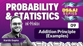 Addition Principle of Counting Examples  Probability amp Statistics for Data Science [upl. by Haraf644]