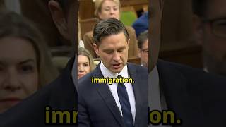 Pierre Poilievre EXPOSES Justin Trudeau’s FAILED IMMIGRATION SYSTEM  November 18 2024 [upl. by Neelrac]