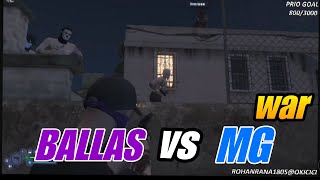 Ballas vs Mg marabunta grande  soul city gta by echo rp  💜💙 [upl. by Odraleba]