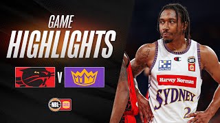 Perth Wildcats vs Sydney Kings  Game Highlights  Round 2 NBL25 [upl. by Notsnhoj]