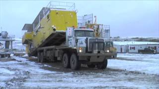 Eagle Drilling Service Rig 1  Rig Move Video [upl. by Artimas]