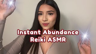 ASMR Reiki for Instant Abundance 🌟 Remove Money Blocks amp Manifest Wealth Now ✨ Powerful Affirmations [upl. by Sax]