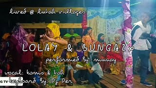 LOLAY amp BUNGA2X  performed by munay lived  lutah village CAMER GROUP  tausug pangalay [upl. by Astor127]