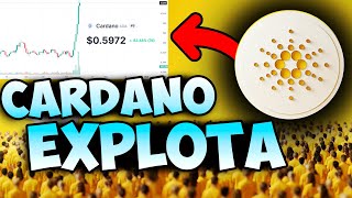 💰 ¡CARDANO EXPLOTA Trump Impulsa el Precio ¡¿A Dónde Llegará 🚀 [upl. by Erised211]