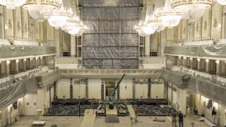 Konzerthaus Berlin Bühnenneubau im Großen Saal – 3 Monate in 3 Minuten [upl. by Eimmac109]