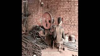 Amazing Process of Making Iron Charpai Bed  PART 2 [upl. by Emiatej620]