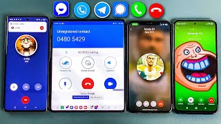 Signal  Telegram  SkyPhone  TamTam  Conference Z Fold 4 vs iPhone XS vs Realme 11 Pro vs Xiaomi [upl. by Seltzer]