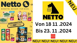 Netto Prospekte Angebote Werbung Gültig von 181124 bis 231124​ Werbung DE [upl. by Martino]