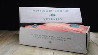 Verlasso Salmon  Improved Packaging  Wo Lan Song  改进包装 中文 [upl. by Osugi]