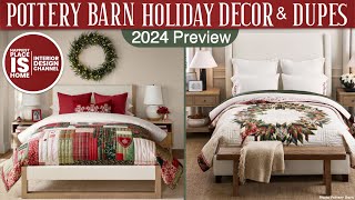 Pottery Barn Holiday Merch amp Dupes New 2024 [upl. by Siryt648]