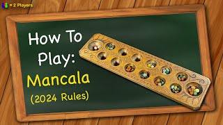 How to play Mancala 2024 rules [upl. by Dwaine]