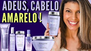 Blond Absolu da Kérastase  Resenha Completa  Para cabelos loiros com mechas grisalhos e brancos [upl. by Darline]