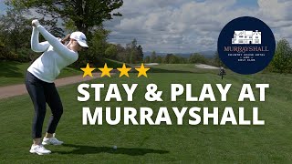 STAY amp PLAY at MURRAYSHALL  full course vlog [upl. by Simetra681]