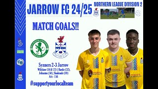 Billingham Synthonia 23 Jarrow Match Goals 030824 [upl. by Markos]