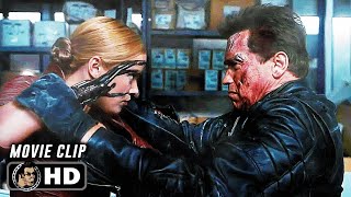 TERMINATOR 3 RISE OF THE MACHINES Clip  quotT850 vs TXquot 2003 SciFi Arnold Schwarzenegger [upl. by Nehcterg]