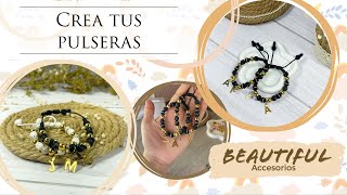 DIY Como hacer PULSERAS en hilo crea tu propio estilo [upl. by Kellene]