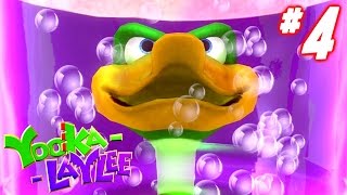 YookaLaylee Gameplay Walkthrough Part 4  DR QUACKS QUIZ Xbox One 1080p 60fps [upl. by Thomas]