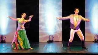 Wael Mansour amp Evelina Papazova  Oriental Duo ETNA BELLY DANCE  Catania [upl. by Feinstein]