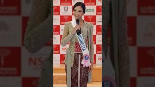 Interview judging of Miss International Indonesia 2024 Sophie Kirana [upl. by Oribelle]