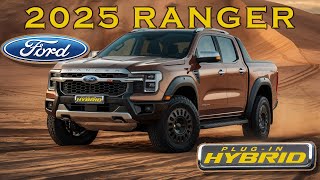 2025 Ford Ranger  Hybrid Powertrain Release Date for US Buyers Ranger PHEV [upl. by Rodenhouse516]