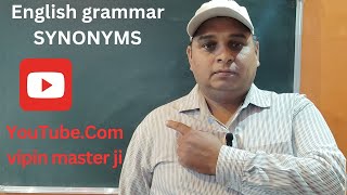 English grammar Class 9th and 10th SYNONYMS teaching PART A 📕📕📕📕📕📕📕👱‍♂️👱‍♂️👱‍♂️👩‍🦱 [upl. by Jordans142]