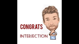 Congrats  Interjection 336 Origin  English Tutor Nick P [upl. by Melton]