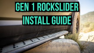 GEN 1 EVsportline RMaxx Rockslider Installation guide  Rivian R1T amp R1S Gen 2 video TBD [upl. by Nessim]