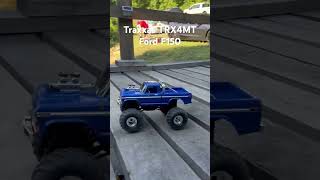 Traxxas Trx4MT 118 Scale Mini Monster Truck On Bridge [upl. by Renba]