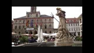 Klassikerstadt Weimar zwischen Goethehaus Schillerhaus und Nationaltheater [upl. by Silecara]