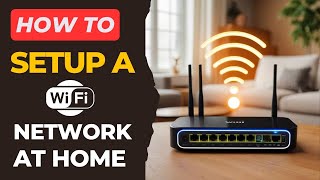 How to setup a wifi network at home Informative guide [upl. by Acsot]