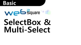 SelectBox MultiSelect  WebSquare2  Components [upl. by Jasun610]