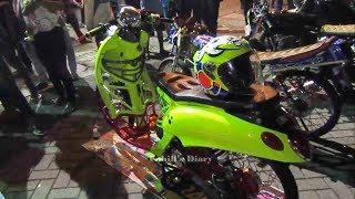 MODIFICATION YAMAHA MIO FINO STREET RACING [upl. by Llenram98]