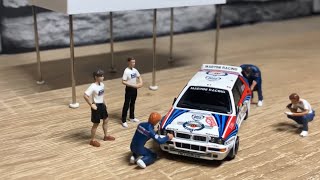 Opening Mini Gt Lancia Delta Martini Racing [upl. by Ahseyn83]