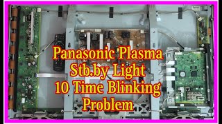 Panasonic plasma 42 inch tv repair  Panasonic plasma tv Motherboard  Y board Z board Repair [upl. by Esinel]