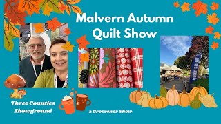 The Malvern Autumn Quilt Show 2024 [upl. by Delmore531]